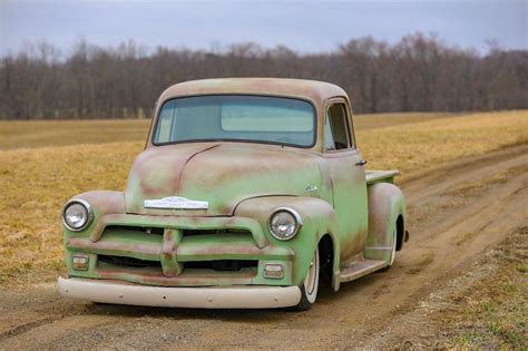 Lowered 1954 Chevrolet Pickups 3100 Custom Truck For Sale