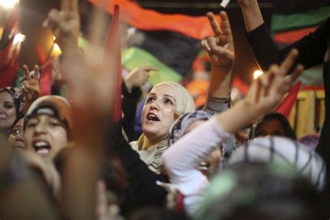 People Celebrate The Capture In Tripoli Libya India