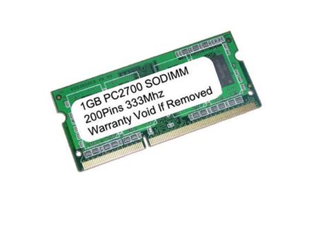 1gb Pc2700 333mhz 200pin Sodimm Laptop Ram Memory For Compaq Presario
