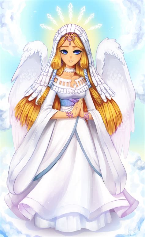 Goddess Hylia By Onisuu The Legend Of Zelda Wacky Tacky Day Throwback