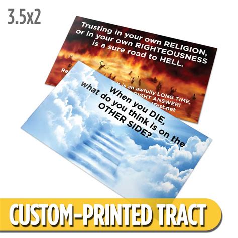 Custom Tract Heaven Or Hell C 03 Cs 055