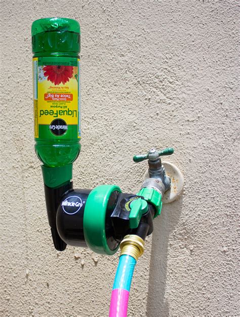 I've just bought this product and used to 200ml sachet it comes. Miracle Gro Inline Hose Feeder | Cromalinsupport