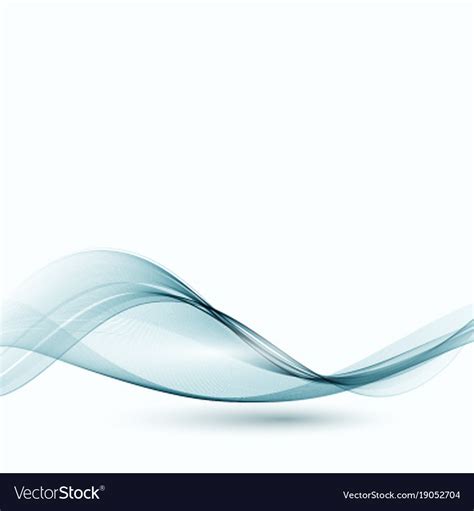 Abstract Blue Swirl Background Royalty Free Vector Image
