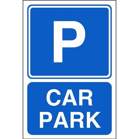 Car Park Parking Signs Car Park Information Safety Signs Ireland