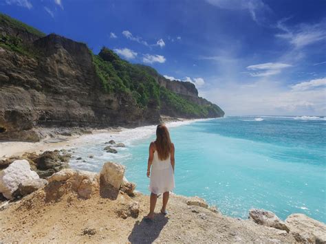 Melasti Beach The Most Beautiful Beach In Bali Travel Fashion Potluck