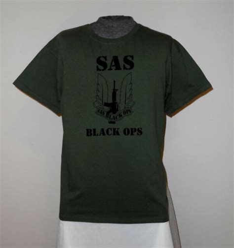 New Sas Black Ops T Shirt Lg Lk Sas Black Ops Nwot Ebay