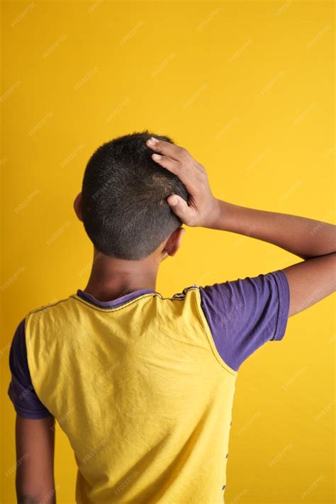 Premium Photo Sad Teenage Boy Hiding His Face