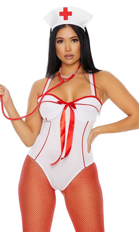 558754 in perfect health sexy nurse costume