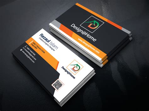 Save time and money by printing your own cards from the comfort of your own computer, using a business card template in word or powerpoint. creative business Card Design with unlimited revsion for ...