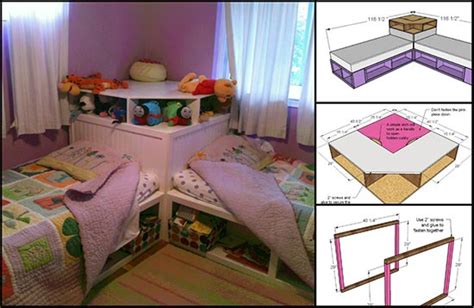 Buybuybabywill open a new window go to harmonfacevalues website. How to Build a Corner Unit for Twin Storage Beds ...