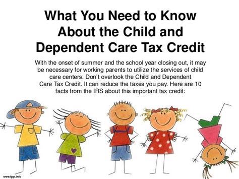 What You Need To Know About The Child And Dependent Care Tax Credit
