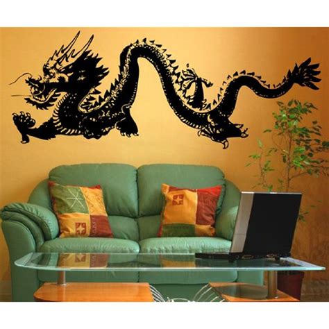 Chinese Dragon Wall Decal Sticker Stickerbrand Asian Decor Vinyl Wall