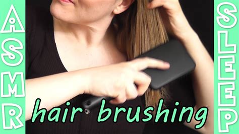 asmr hair brushing youtube