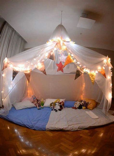Sleepover Party Bed Ideas ~ Neonglow In The Dark Party Yunahasnipico