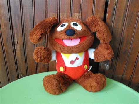 Vintage 1985 Hasbro Muppet Babies Rowlf Plush By Peacenluv72