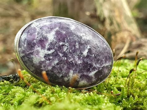 Find deals on products in apparel on amazon. Bague lépidolite, forme ovale, taille 53 - Brin de Syl