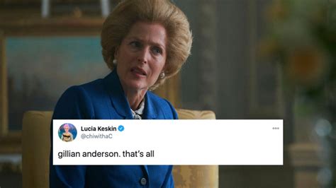Gillian Anderson Crushed Her Role As Margaret Thatcher In The Crown S4