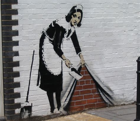 The Real Life Banksy Guerrilla Street Artists Most Iconic Images Meticulously Recreated Using