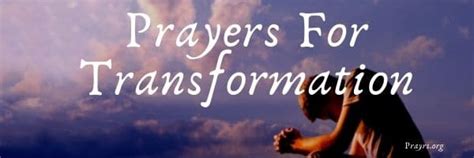 10 Best Prayers For Transformation Prayrs