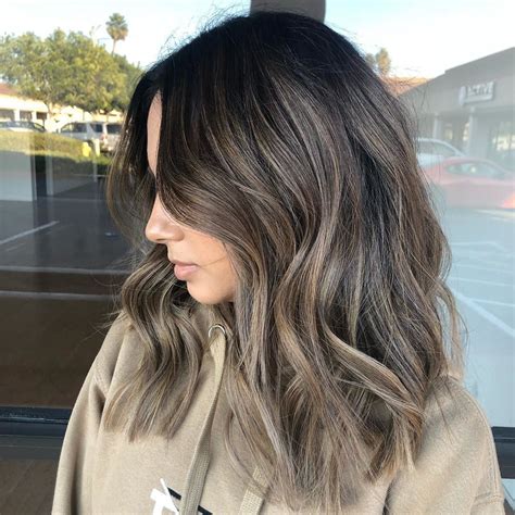 35 Ombre Hair Colors For Medium Length Brunettes With Hairstyle
