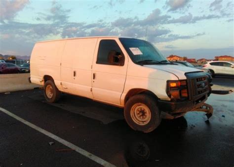 Bidding Ended On 1ftss34l68da94950 Salvage Ford Econoline Cargo Van At Phoenix Az On August 02