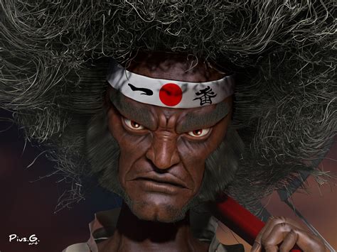 Artstation Afro Samurai