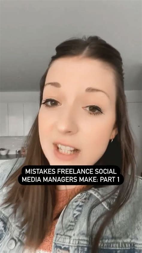 Mistakes Freelance Social Media Managers Make Part 1 Social Media Social Media Management