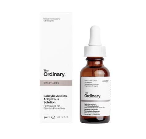 The Ordinary Salicylic Acid 2 Anhydrous Solution 30ml Callacallabeauty