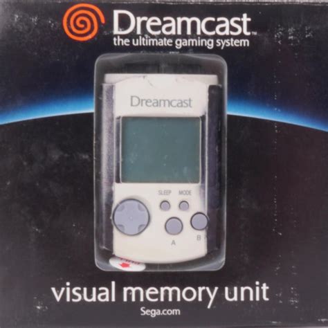 Sega Dreamcast Visual Memory Unit Vmu Visual Memory Sega