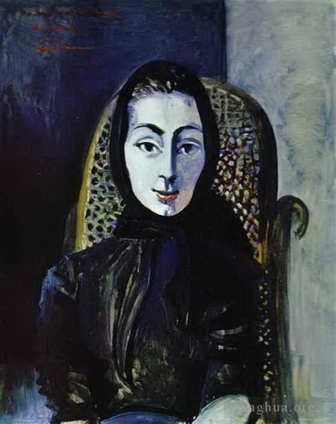 Jacqueline Rocque 1954 Pablo Picasso S Contemporary Oil Painting For Sale
