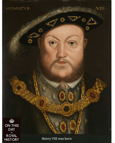On This Day In History 28 June 1491 King Henry Viii Was Born