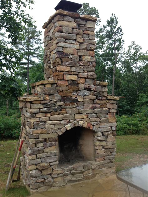 Outdoor Dry Stacked Rumford Fireplace By Lord Brothers Masonry Llc