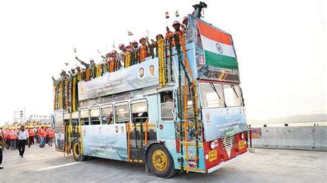 Mumbai Heritage Double Decker Best Bus Makes History