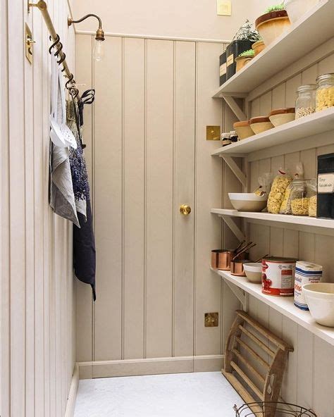 Make The Most Of Awkward Narrow Spaces This Wonderful Little Pantry In