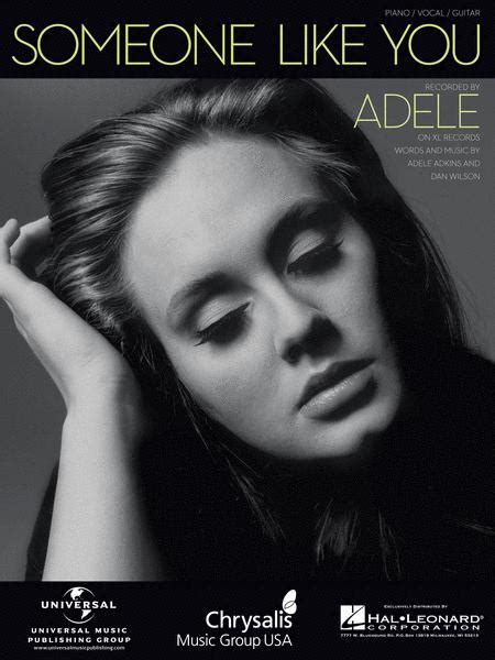 I hope you're buying this bottom. Someone Like You By Adele, - Sheet Music For Piano/Vocal ...