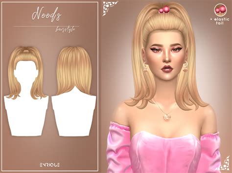 Hair The Sims 4 Enrique Heavendy Cc Fashion The Sims 4