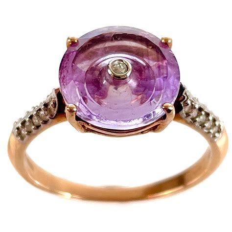 Lot 548 A Glenn Lehrer 9ct Rose Gold Amethyst And