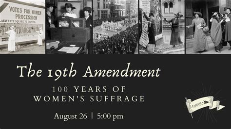 100th anniversary of the 19th amendment