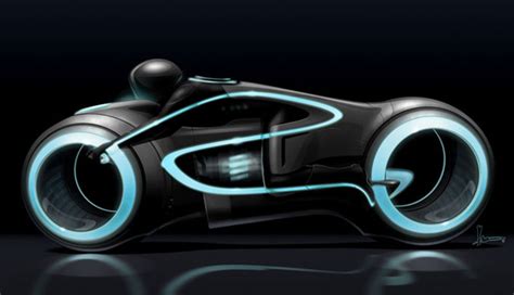Tron Legacy Light Cycle Early Concept By Harald Belker Car Body Design