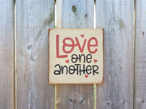 Love One Another Made By The Primitive Shed St Catharines St