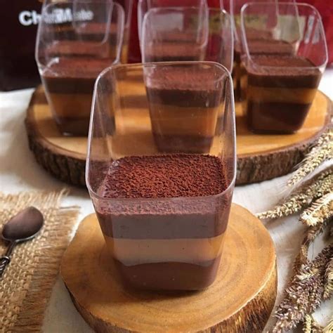 Resep puding coklat kfc (nyoklat pake bgt). Resep puding cup untuk dijual Istimewa di 2020 | Pudding ...