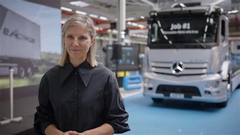 Mercedes Benz eActros Start of series production Karin Rådström