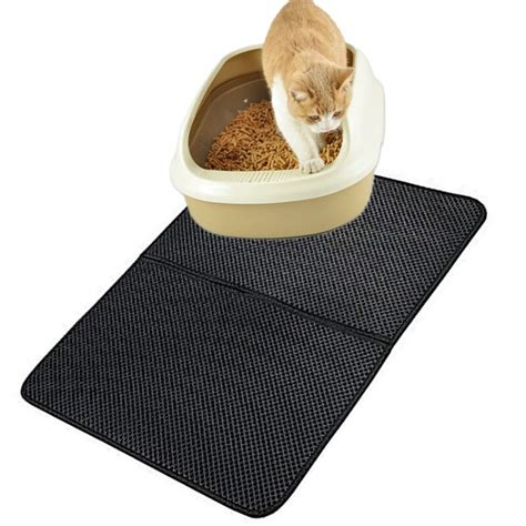 Cat Litter Trapper Mat Folding Waterproof Honeycomb Sifting Pad Protect