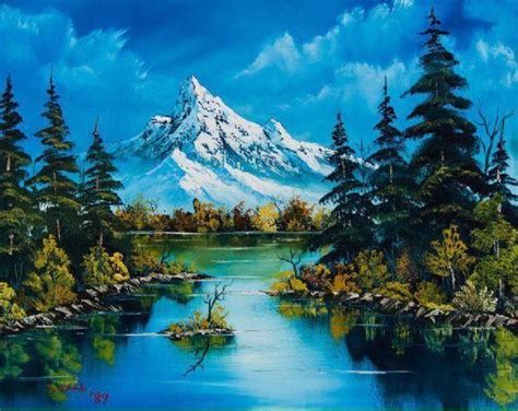 Pin By Ale Colori On Acquerelli And Alberi Bob Ross Paintings