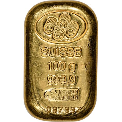 100 Gram Gold Bar 100 Gram Gold Bar Perth Mint 9999 Fine In