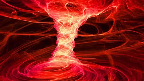 Red Fire Abstract Tornado 4k Quality Free Live Wallpaper
