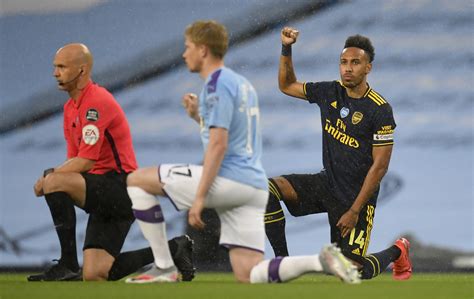 English Premier League Players Take A Knee And Make A Stand