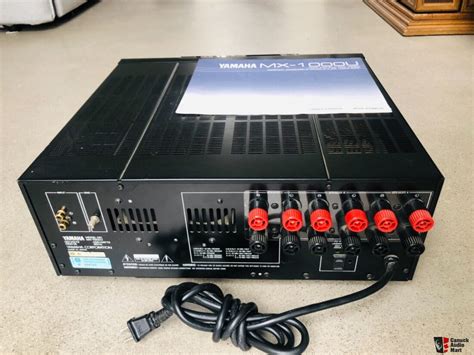 Yamaha Mx 1000u Power Amplifier Photo 3248238 Canuck Audio Mart