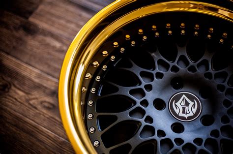 Gold And Black Vip Forged Modular Wheels Wheel Rims Alloy Wheel Car