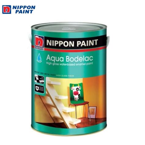 Nippon Paint Aqua Bodelac 1l Shopee Singapore